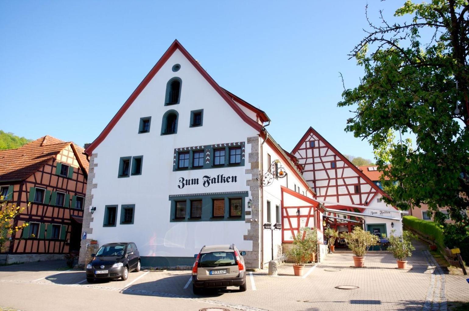 Landhaus Zum Falken Tauberzell Buitenkant foto