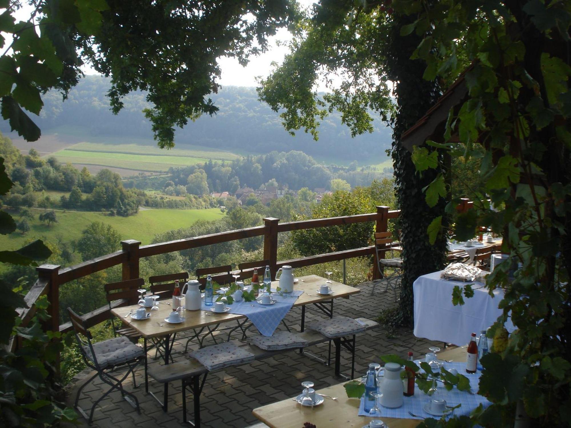 Landhaus Zum Falken Tauberzell Buitenkant foto
