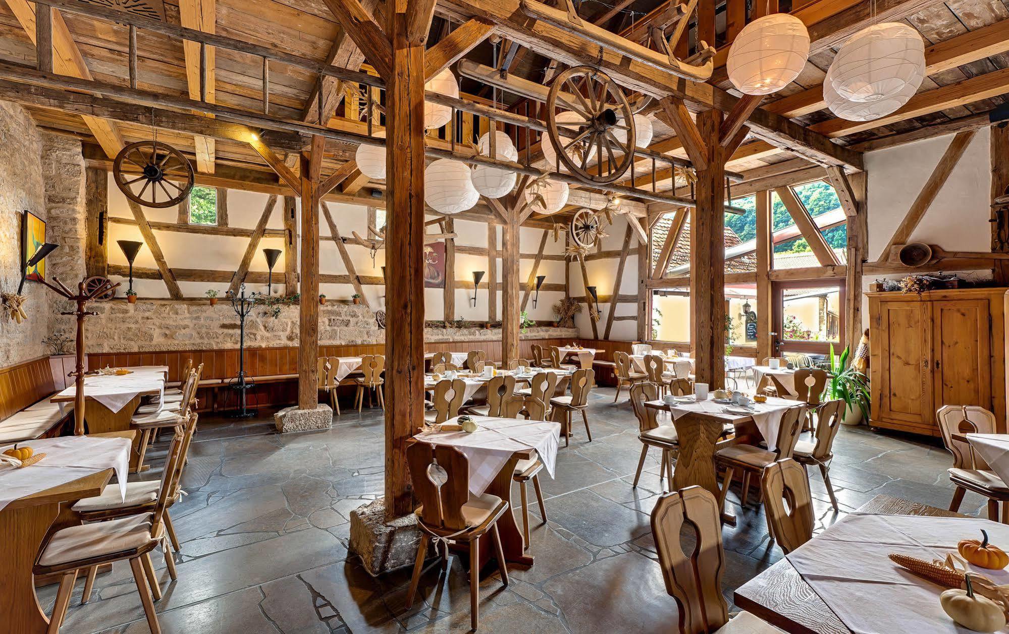 Landhaus Zum Falken Tauberzell Buitenkant foto